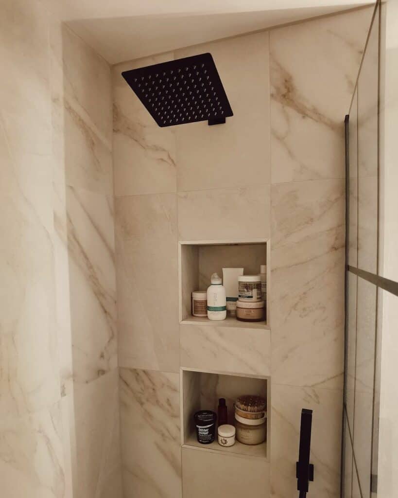 Double Shower Niche Design