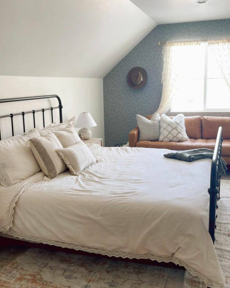 Dreamy Bedroom With White