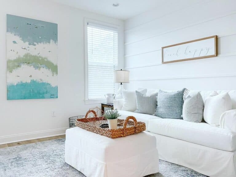 Dreamy Coastal Living Room