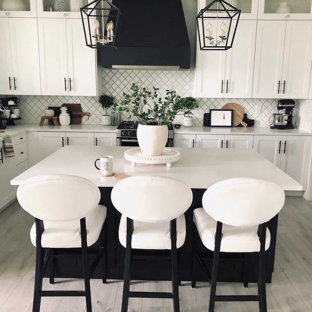 Enchanting Black and White Farmhouse Kitchen - Soul & Lane