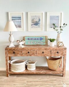 Entryway Décor With a Modern Coastal Style