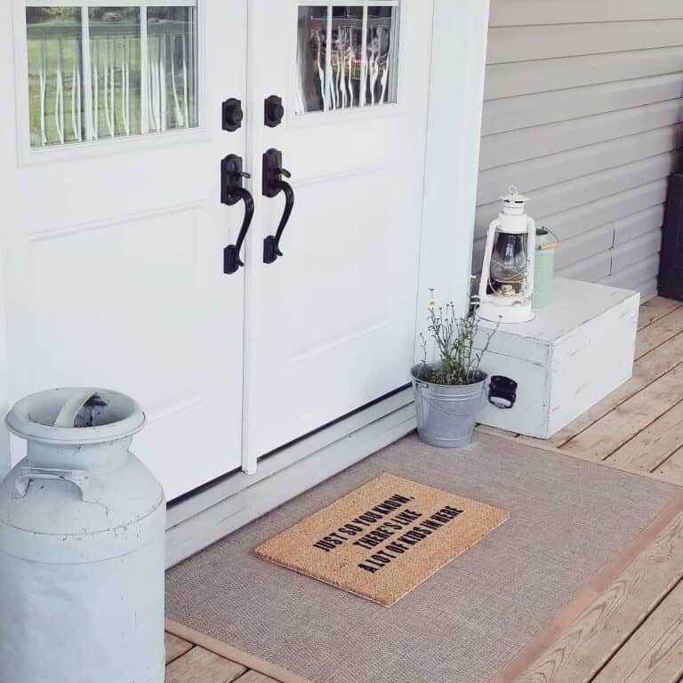 Farmhouse Chic Front Door