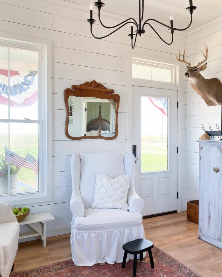 Farmhouse Door With Large Window