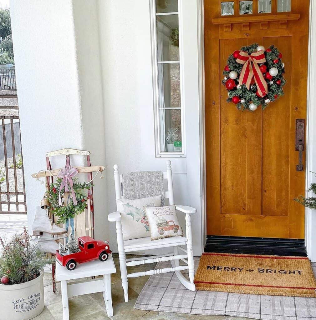 Festive Front Porch