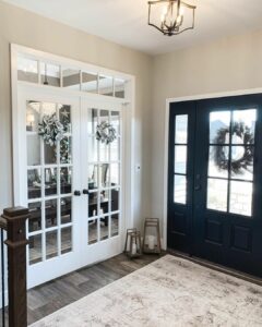 French Doors With Transom Windows