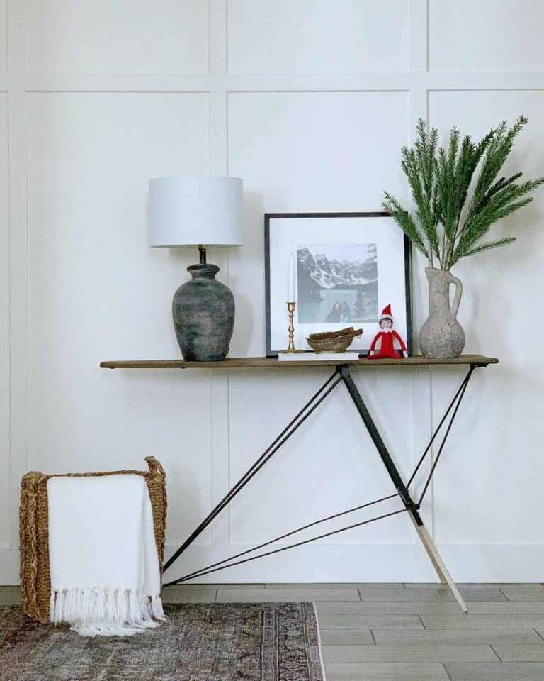 Full-wall Board and Batten Entryway