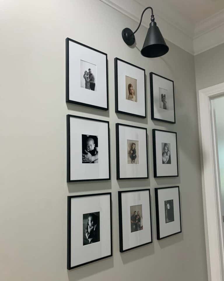 Gallery Wall Ideas With Lighting