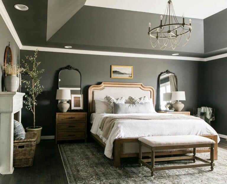 Glamourous Mid-century Master Bedroom Décor Ideas