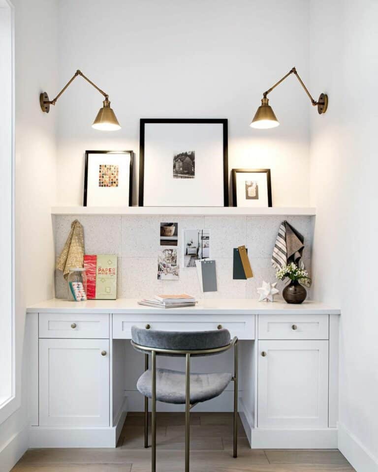 Gold Sconces