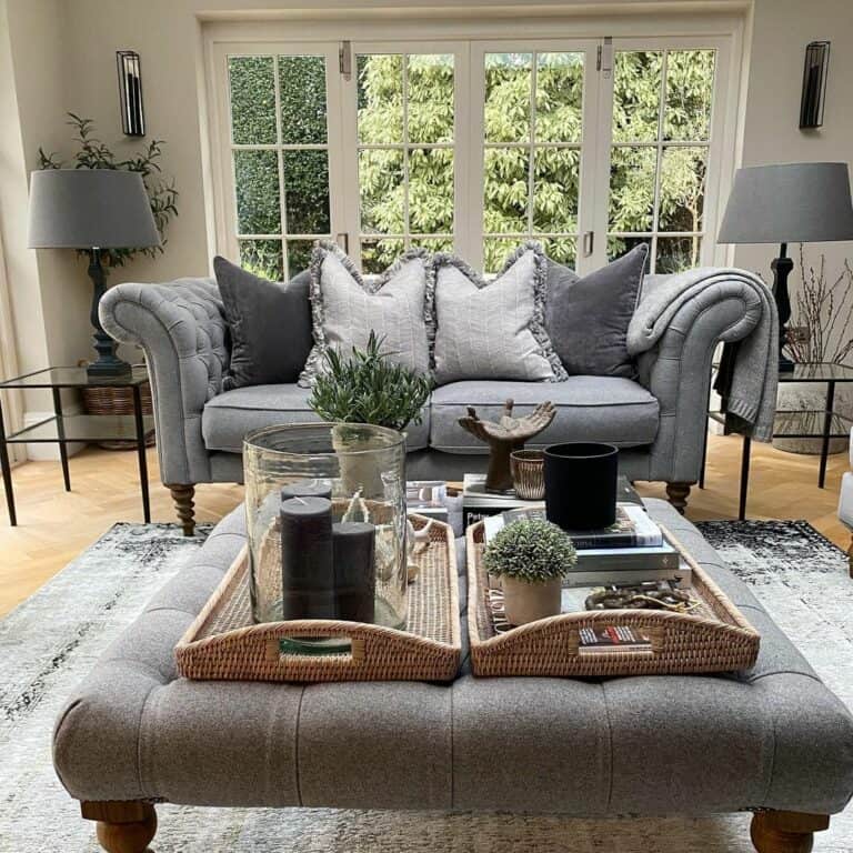 Gray Furniture Living Room