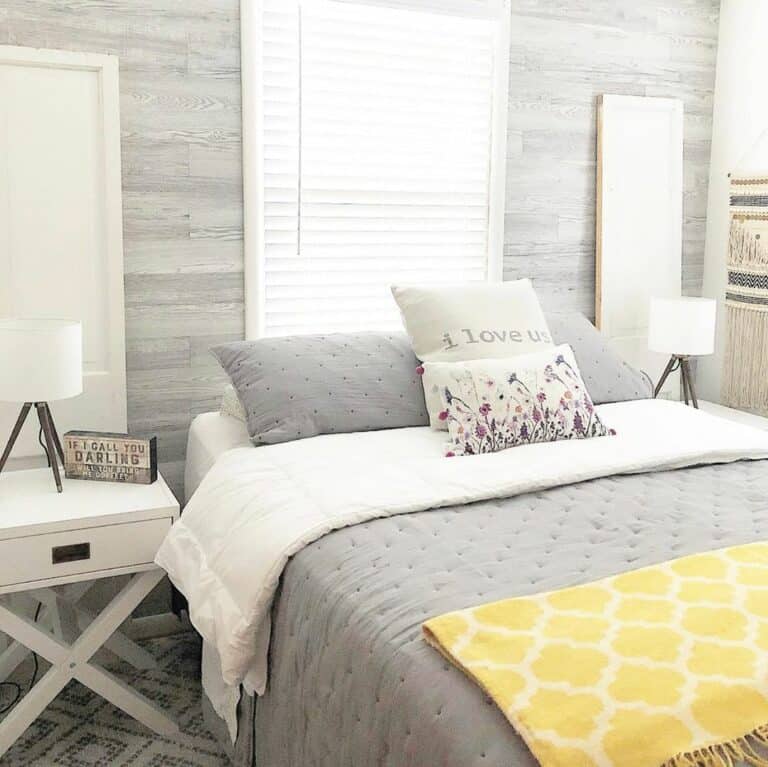 Gray Getaway With Shiplap Wallpaper