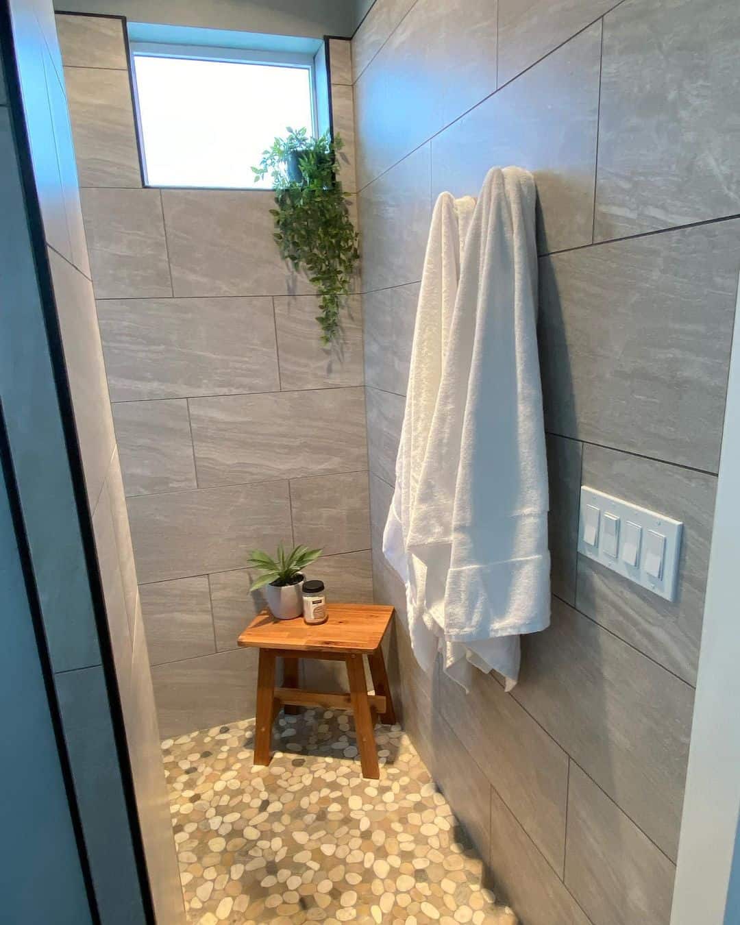 Gray Shower Tile Inspiration - Soul & Lane