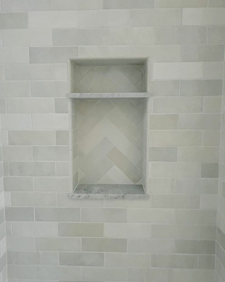 Gray Tile Inspiration for Shower