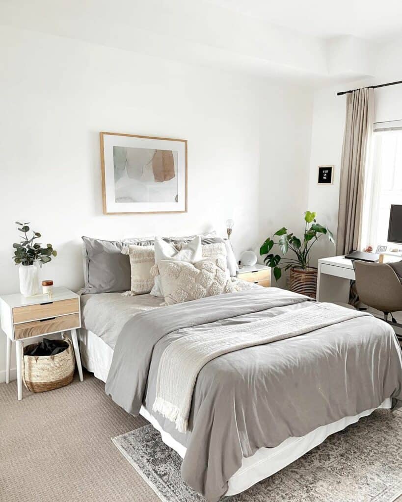 Grey and Brown Neutral Bedroom Ideas Soul Lane