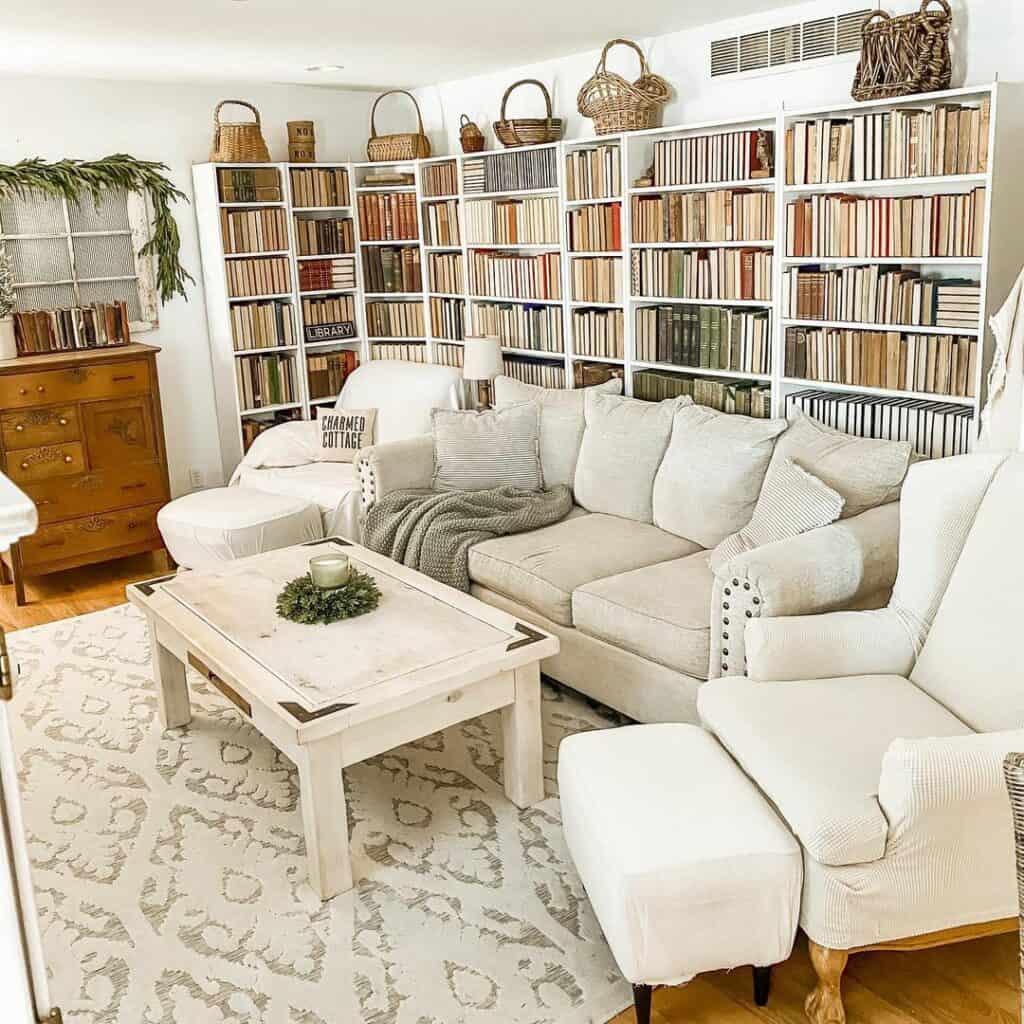 Home Library Book Storage