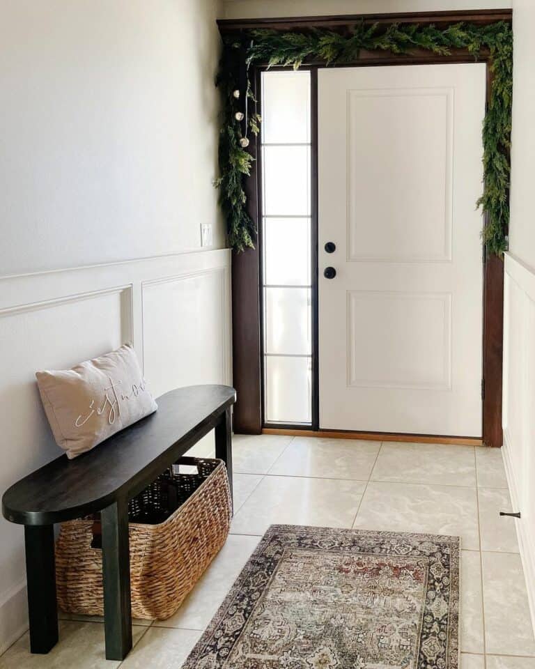 Inviting Entryway Ideas With Greenery