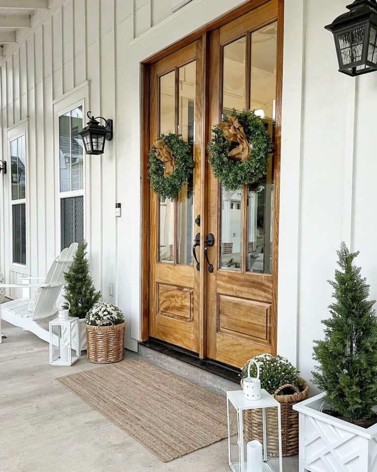 Inviting Front Entrance