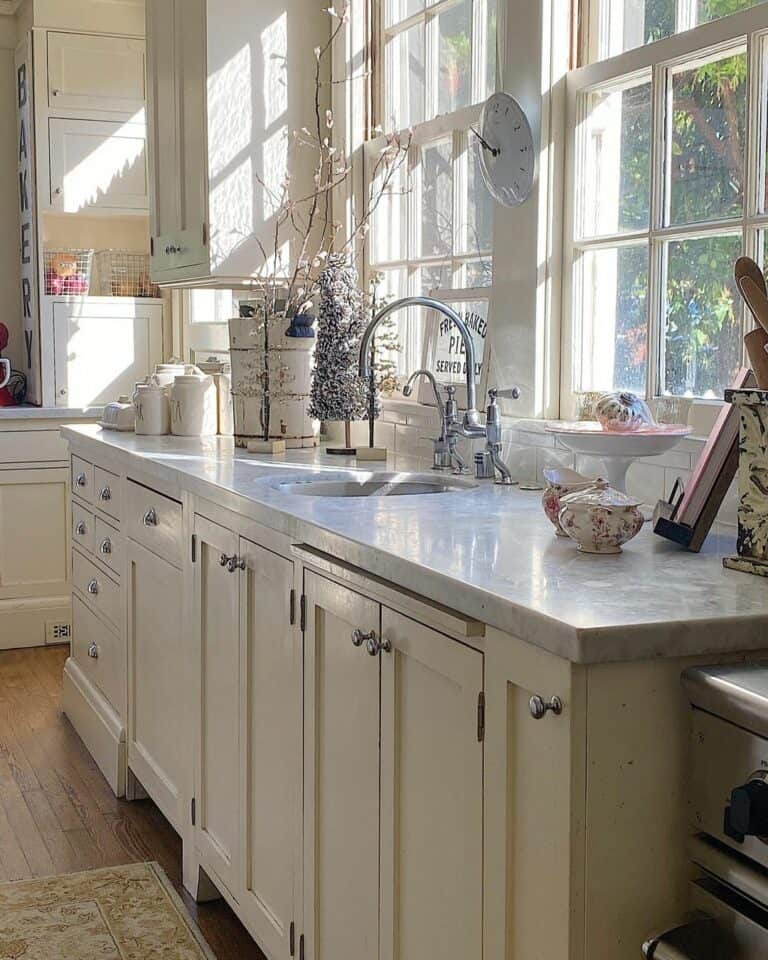 Kitchen Countertop Ideas With Polished Marble