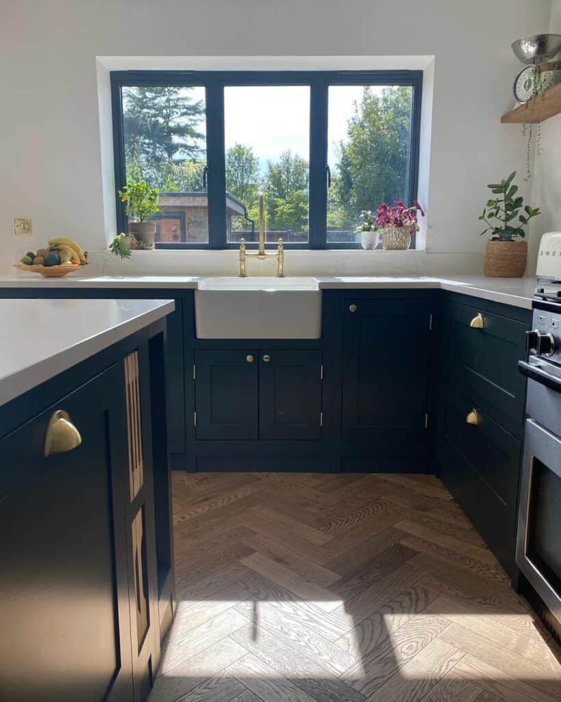 Kitchen Window Florals