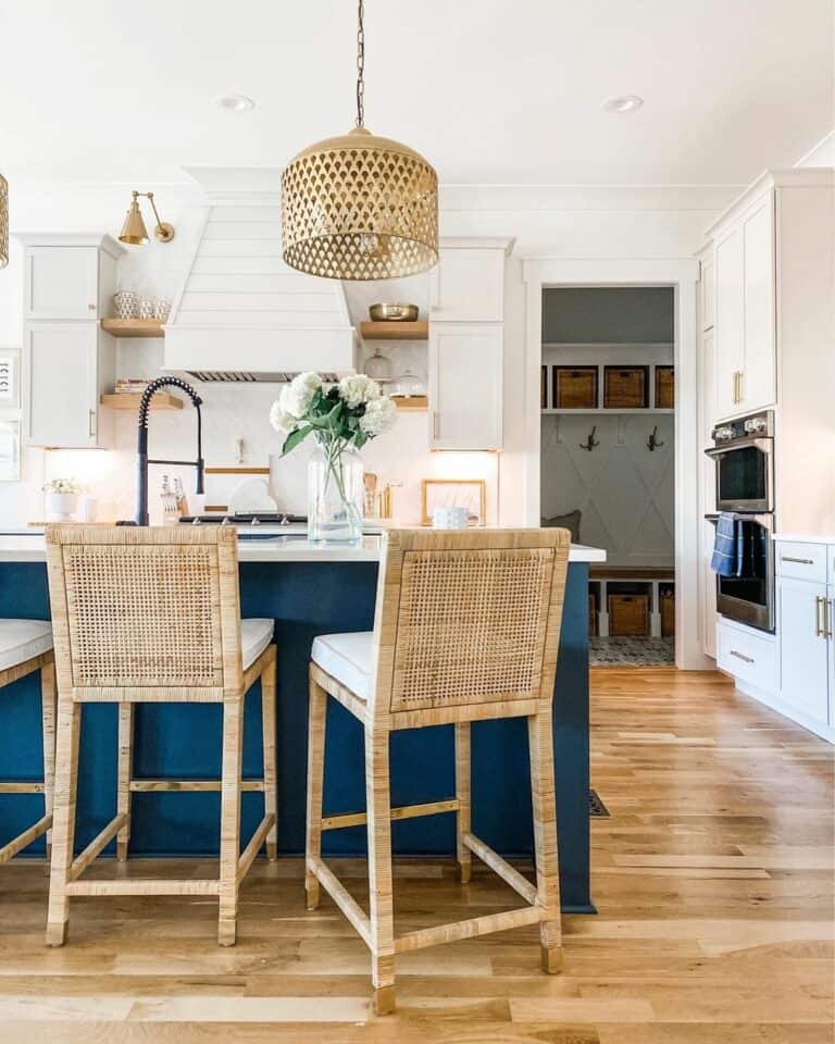 Kitchen With White