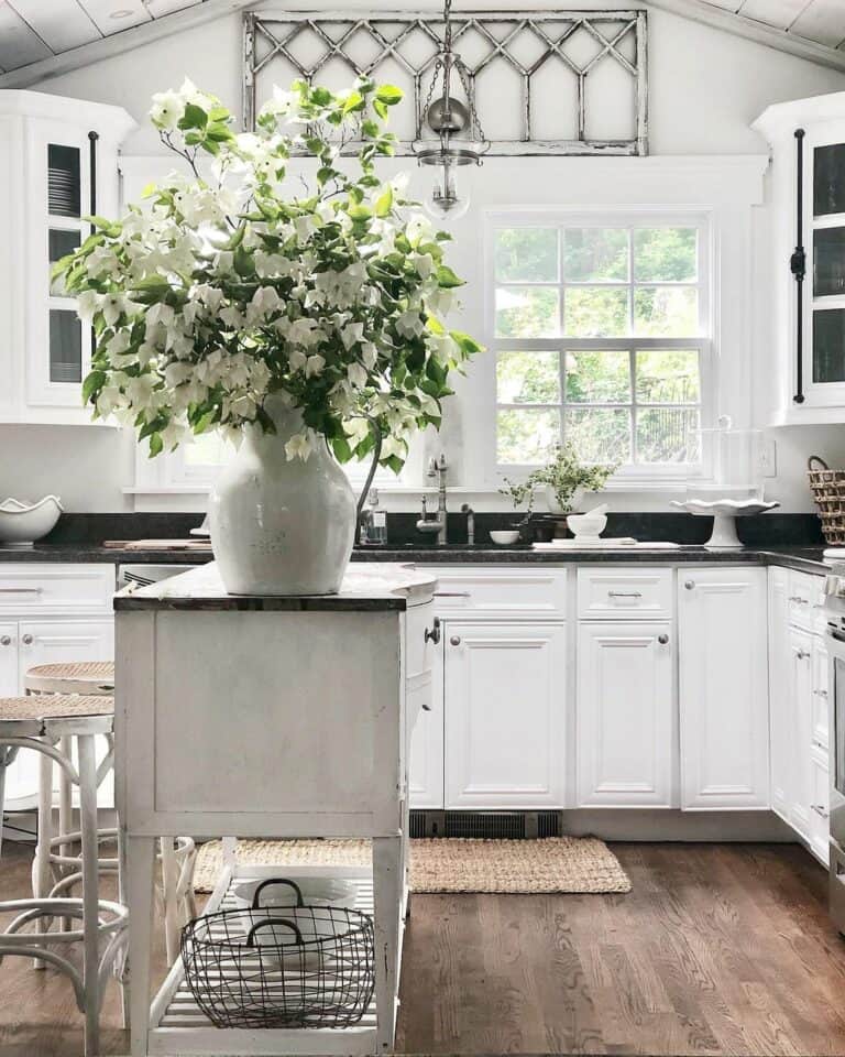 Large Bouquet of White Summer Flowers