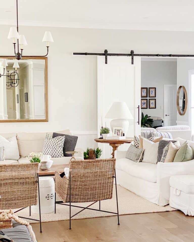 Lovely Modern Farmhouse Living Room Décor