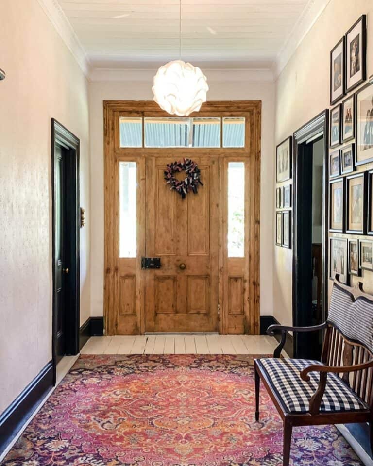 Luxurious Vintage Wood Front Door