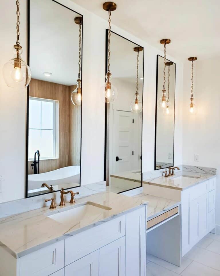 Luxury Master Bathroom Vanity Ideas