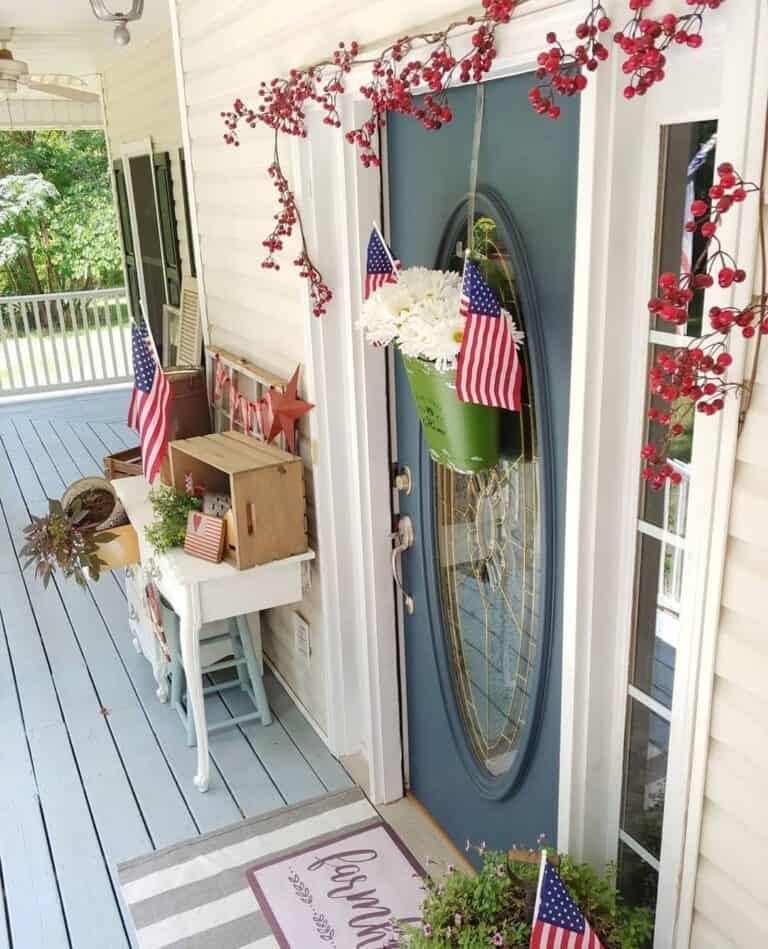 Memorial Day Porch Décor Ideas