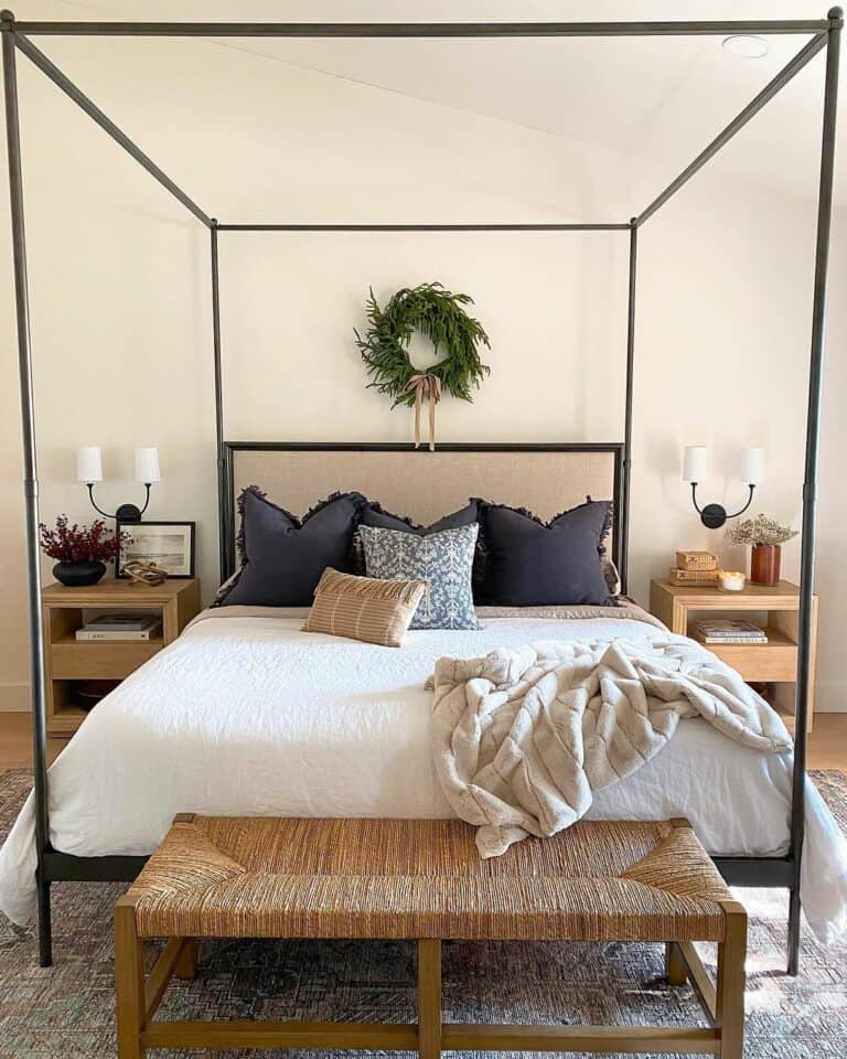 Metal Framed Canopy Bed Inspiration