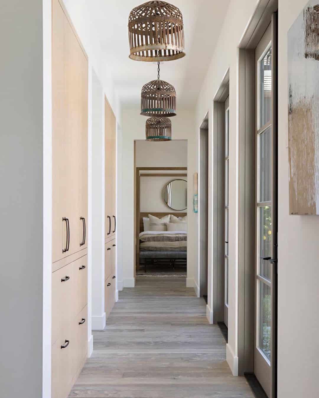 Mix of Rustic and Modern Hallway Design - Soul & Lane