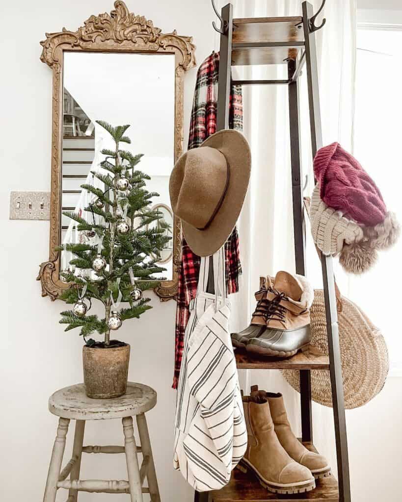 Modern Coat Rack in Airy Foyer Soul & Lane