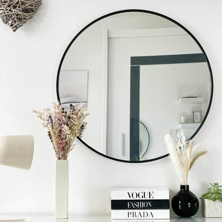 Modern Dressing Room With Monochromatic Décor