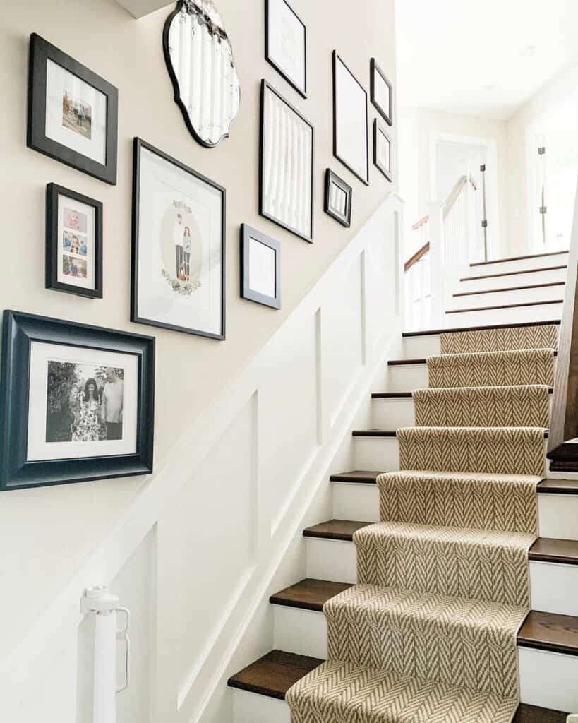 Modern Farmhouse Stairwell