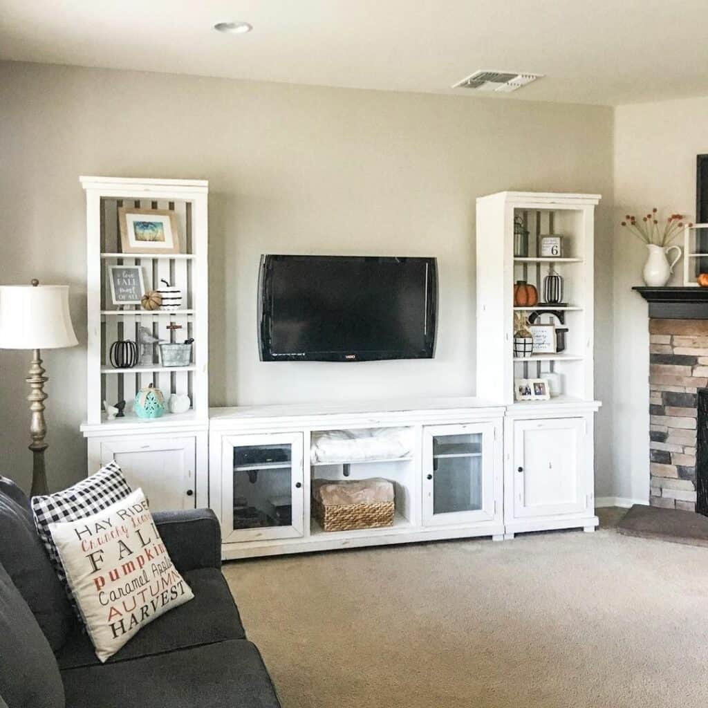 Modern Farmhouse TV Entertainment Center Ideas