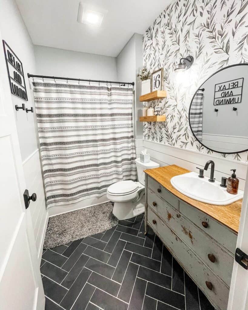 Modern Guest Bathroom Décor Ideas With a Natural Finish