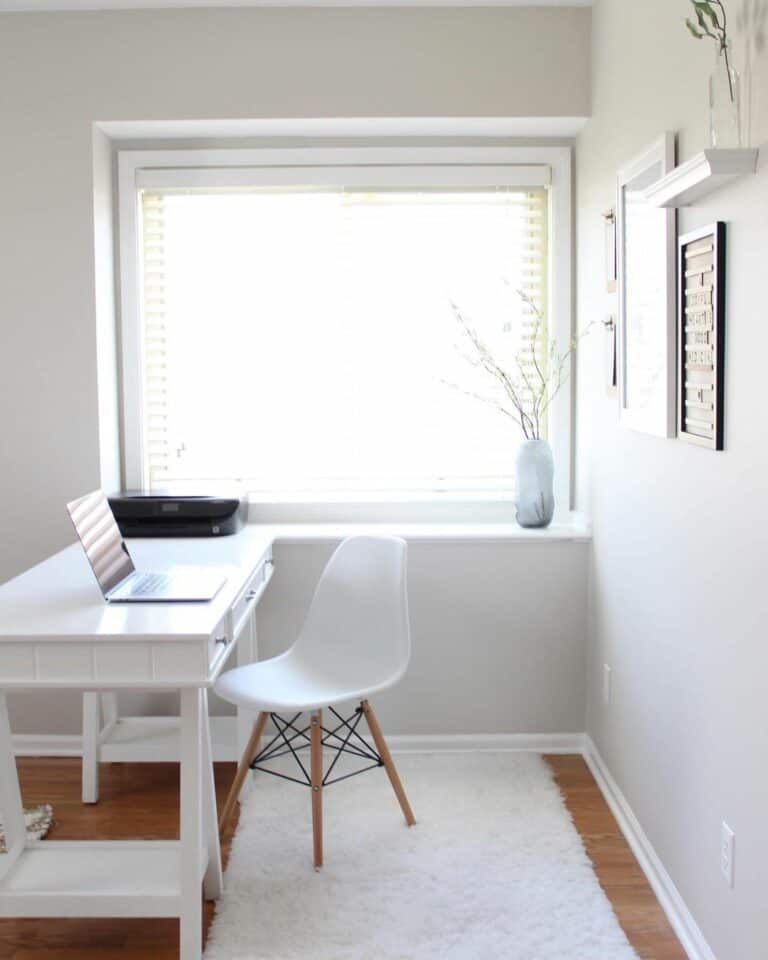 Modern Minimalist Home Office Design