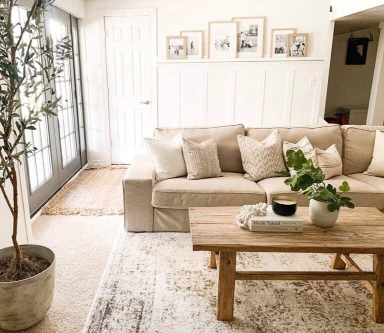 Modern Neutral Living Room Décor Ideas