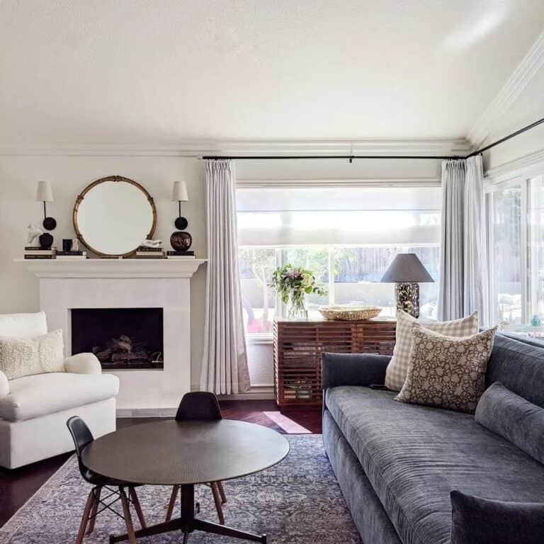 Modern and Homey Living Room