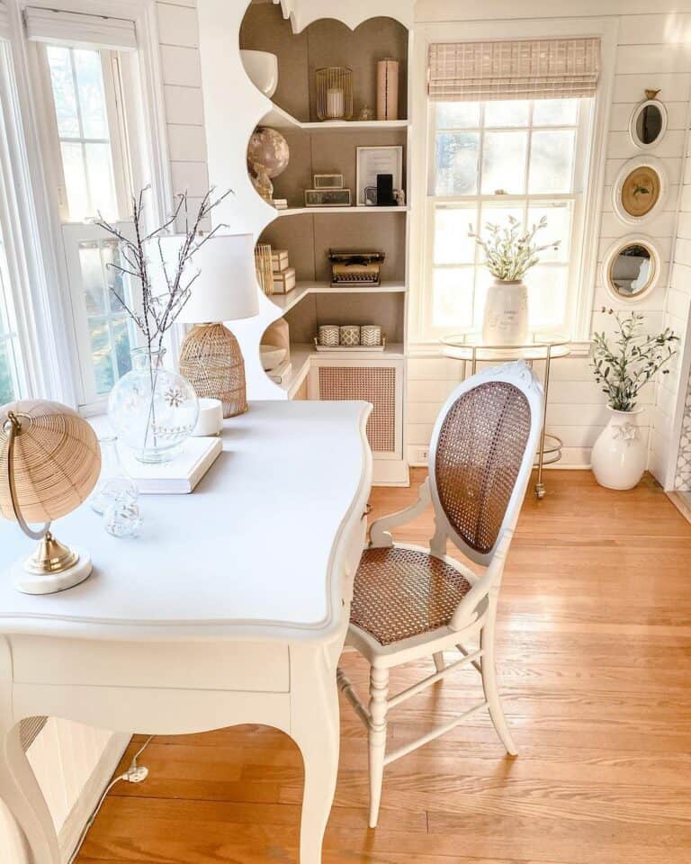 Rustic clearance chic desk