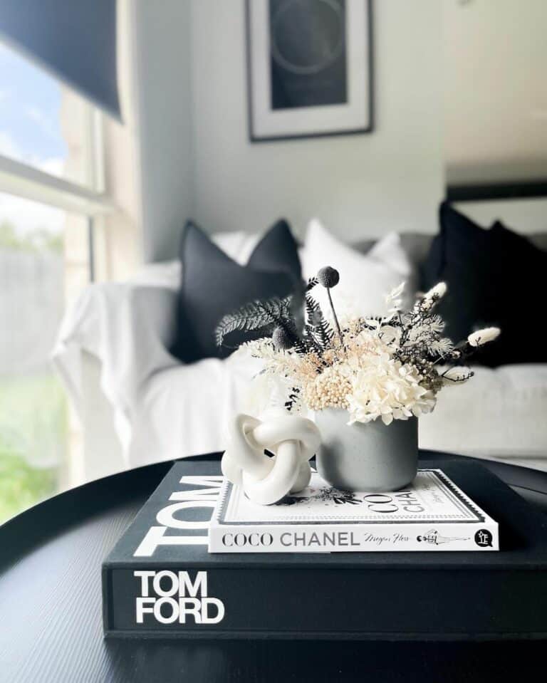 Monochromatic Modern Living Room