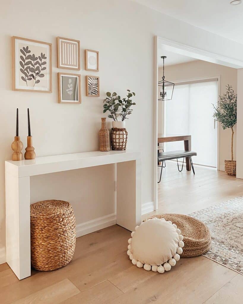 Natural Minimalistic Bohemian Living Room - Soul & Lane