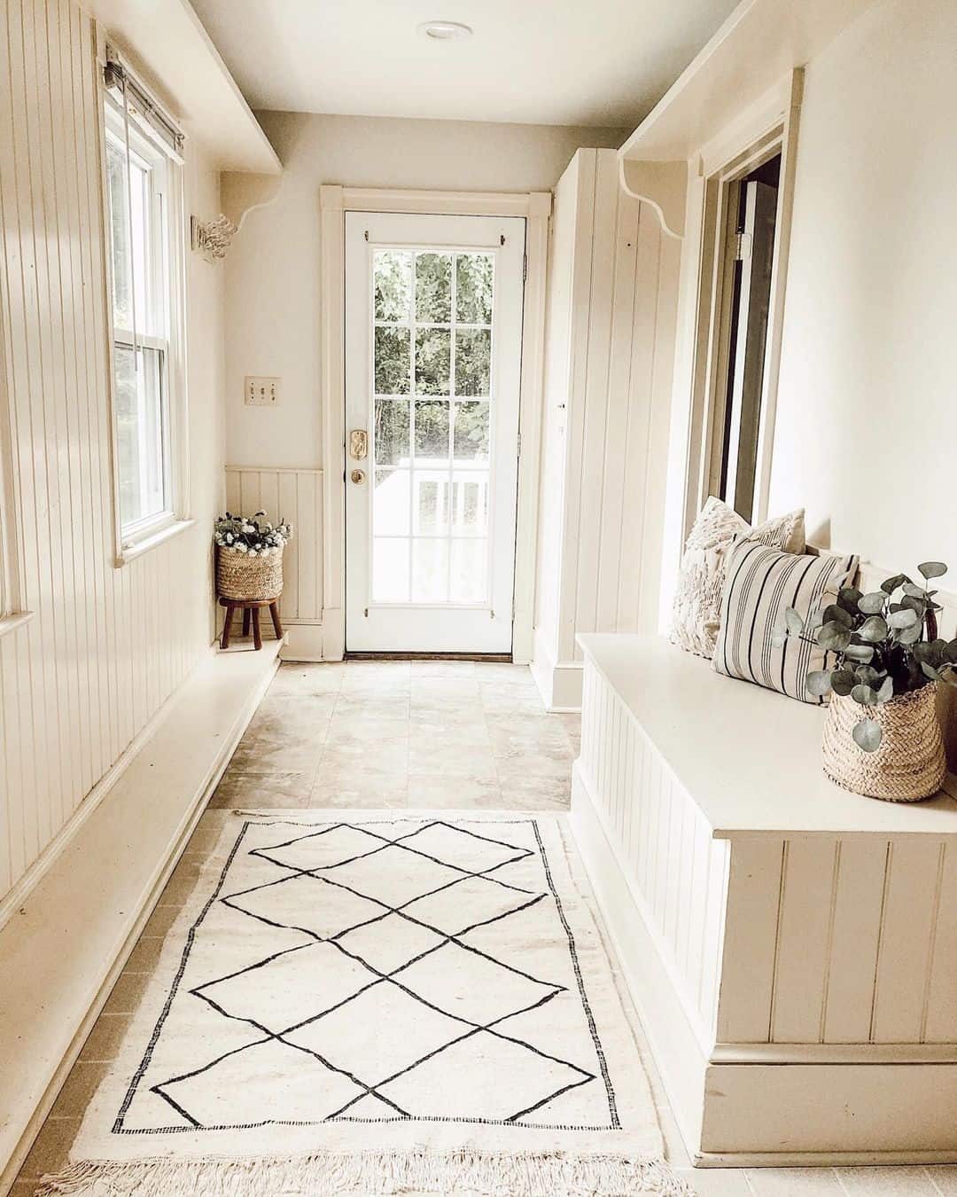 Neutral Delight Tiled Entryway Escape Soul & Lane