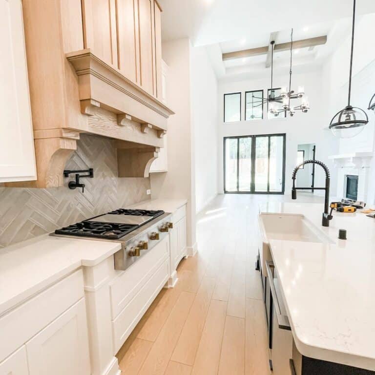 Neutral Kitchen Design With Notes of Ash and Cedar