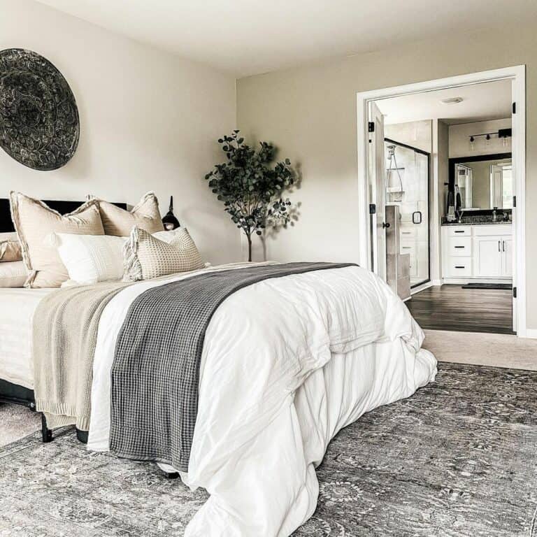 Neutral Master Bedroom Design