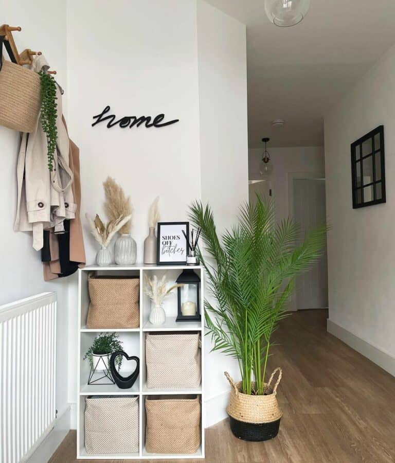 Neutral-toned Hallway Corner