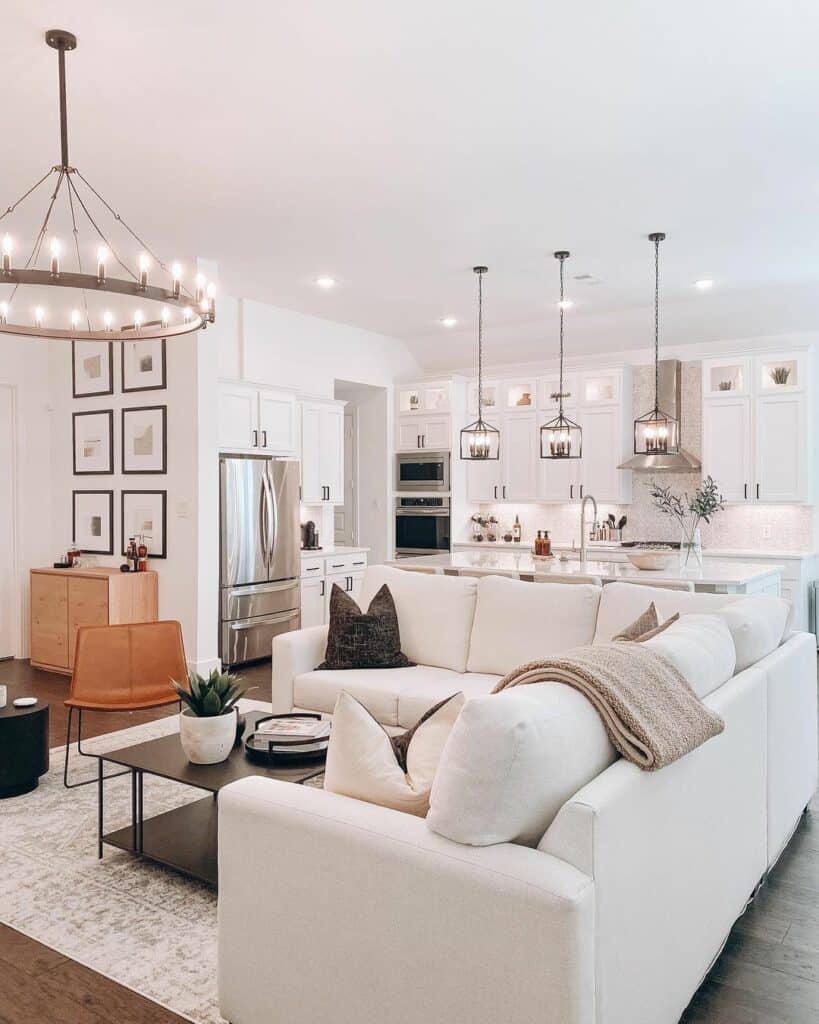 36 Open Living Room Ideas to Create a Balanced Space