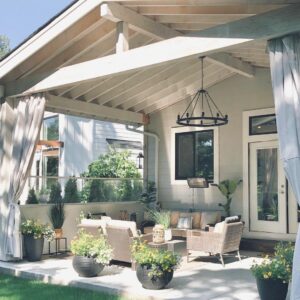 Patio Curtain Ideas for a Modern Farmhouse