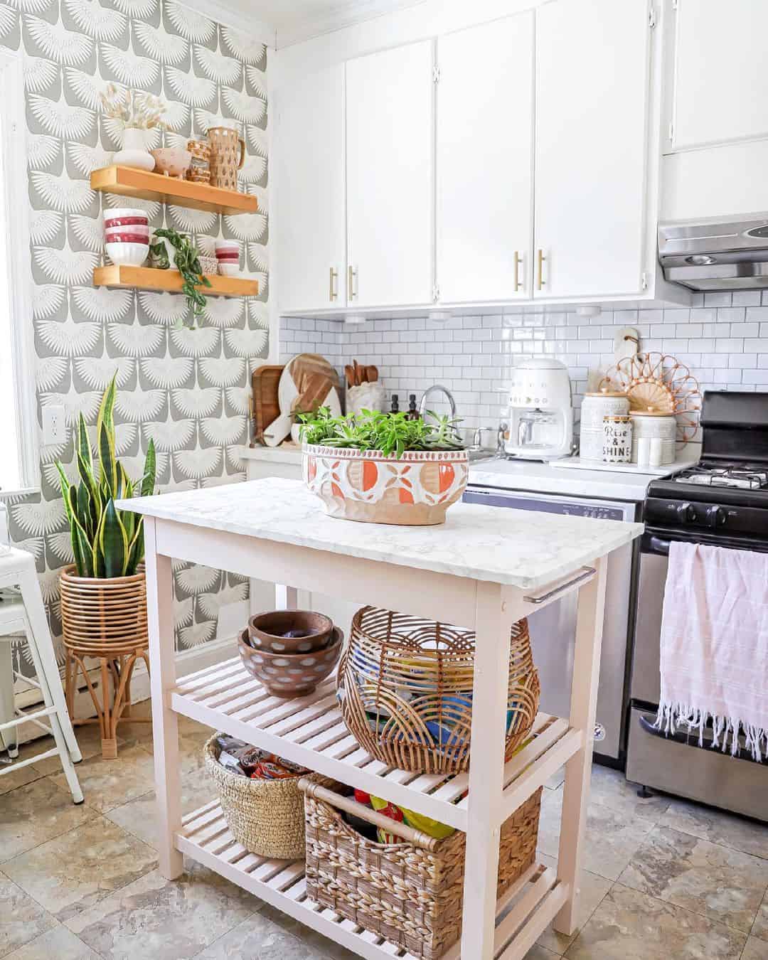 Plant Kitchen With Openshelf Island Soul & Lane