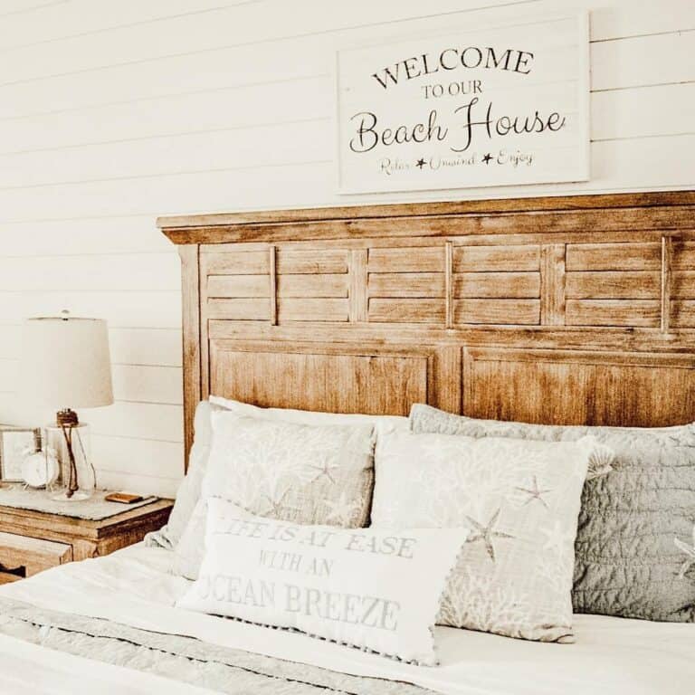 Rustic Beach House Bedroom